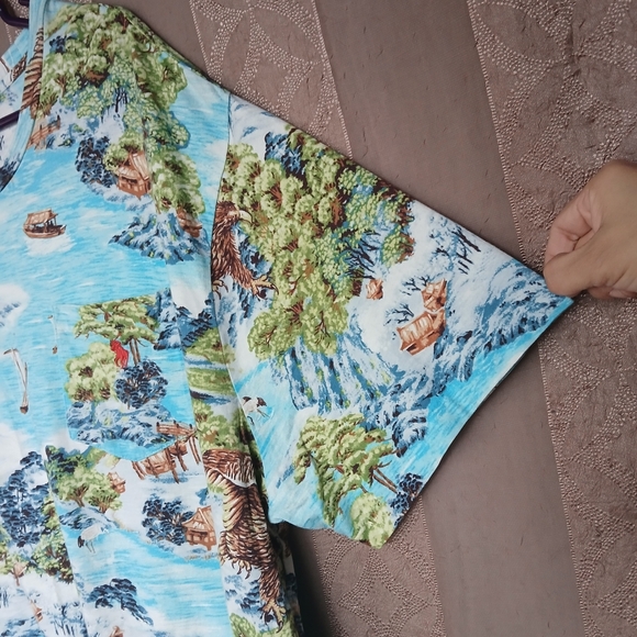 💎 POLO Ralph Lauren Men's Top Tropical Print T-Shirt #0268 - Picture 8 of 14